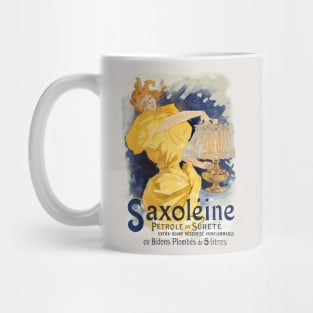 Poster for Saxoleine, safety lamp oil Mug